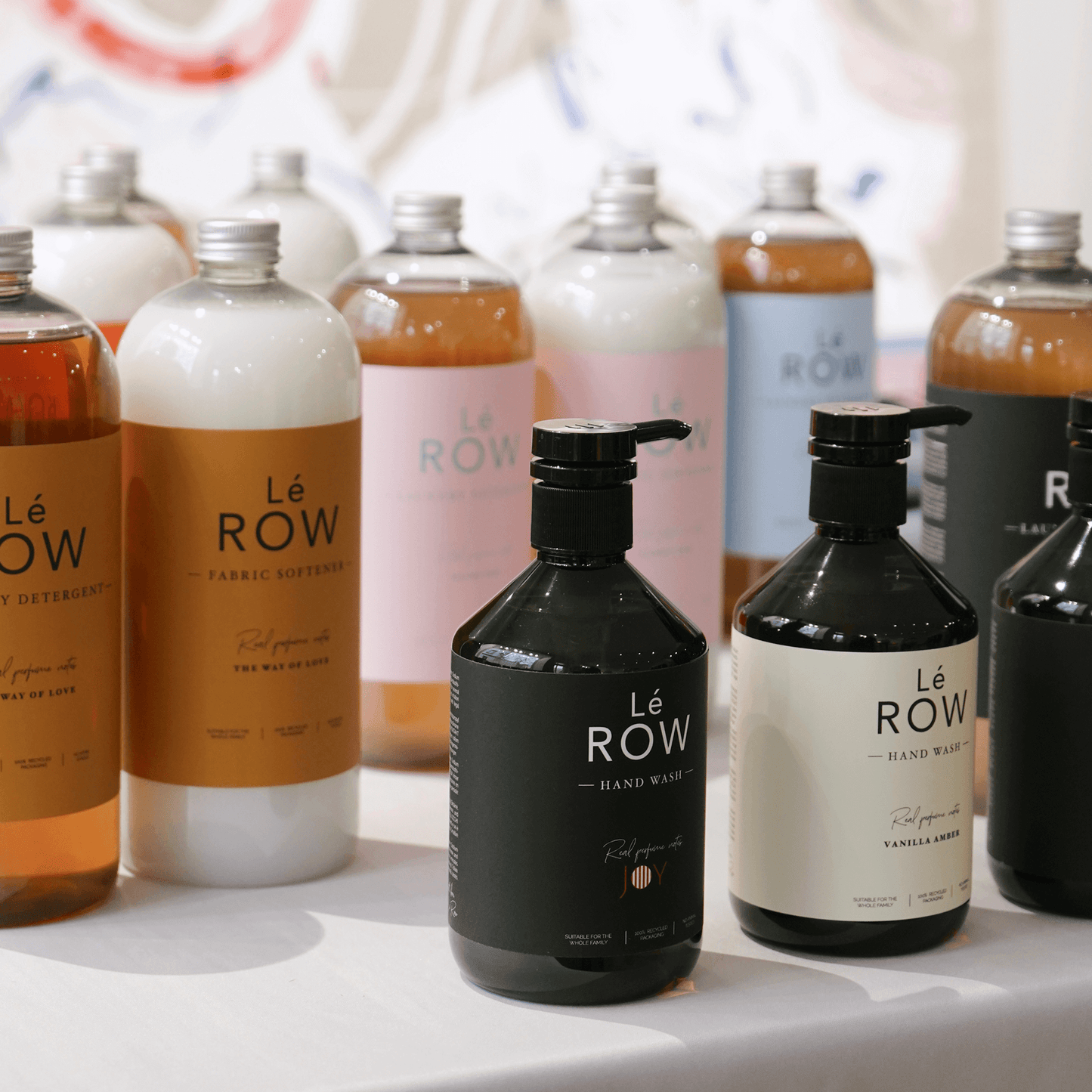 LE ROW jabón de manos VANILLA AMBER, 500ml